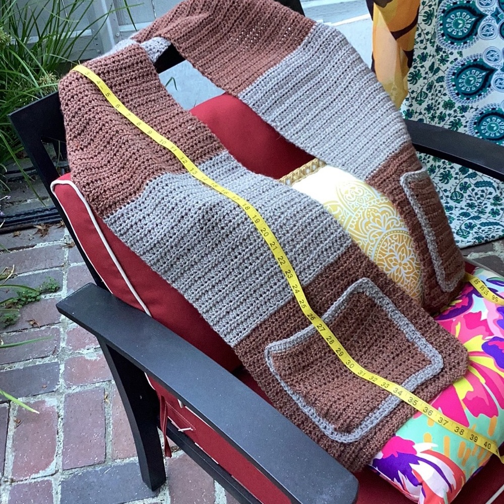 2-PC Cap & Scarf ✋HANDCRAFTED❤️Crocheted 🧶 - Picture 8 of 11